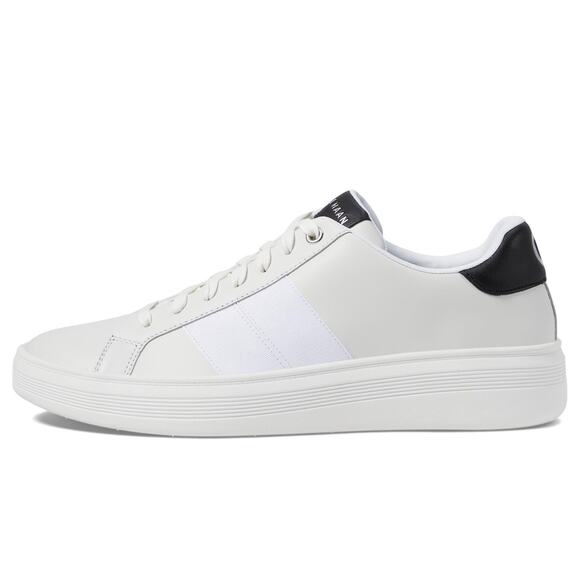 COLE HAAN MEN\'S GRAND CROSSCOURT PREMIER, WHITE/BLACK/BIRCH, 8-W US main image 6
